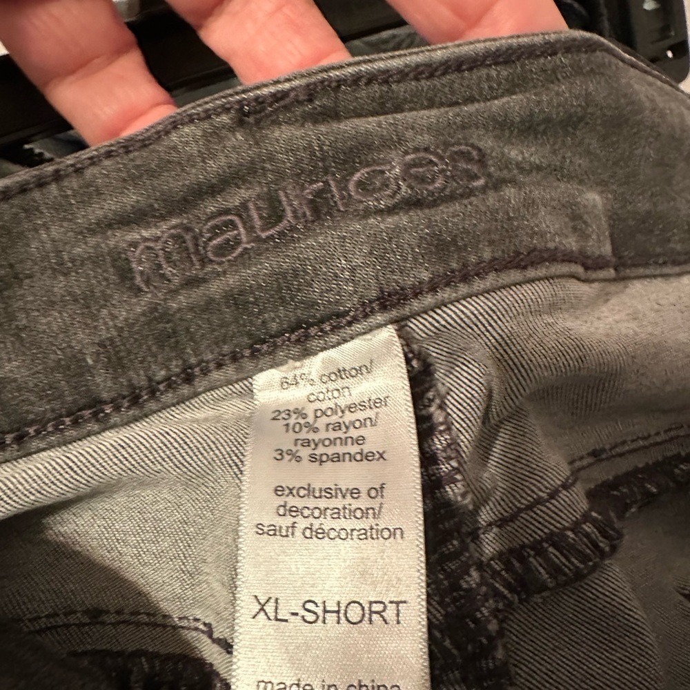 Maurices Charcoal Denim Pants - Picture 7 of 10